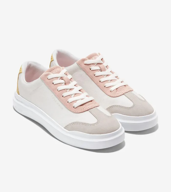 Women GrandProslash Rally Canvas TToe Sneakers Optic Whitemulti Cole Haan Sneakers