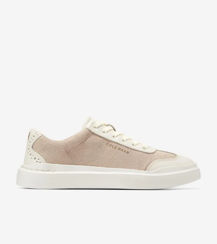 Women GrandProslash Rally Canvas TToe Sneakers Sandollar Canvasivory Cole Haan Sneakers Women GrandProslash Rally Canvas TToe Sneakers Sandollar Canvasivory Cole Haan Sneakers