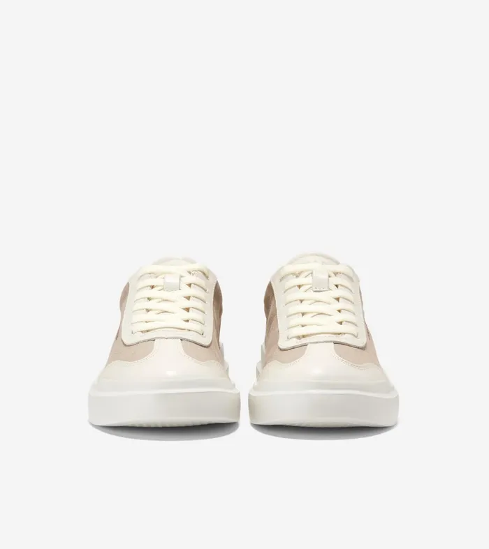 Women GrandProslash Rally Canvas TToe Sneakers Sandollar Canvasivory Cole Haan Sneakers