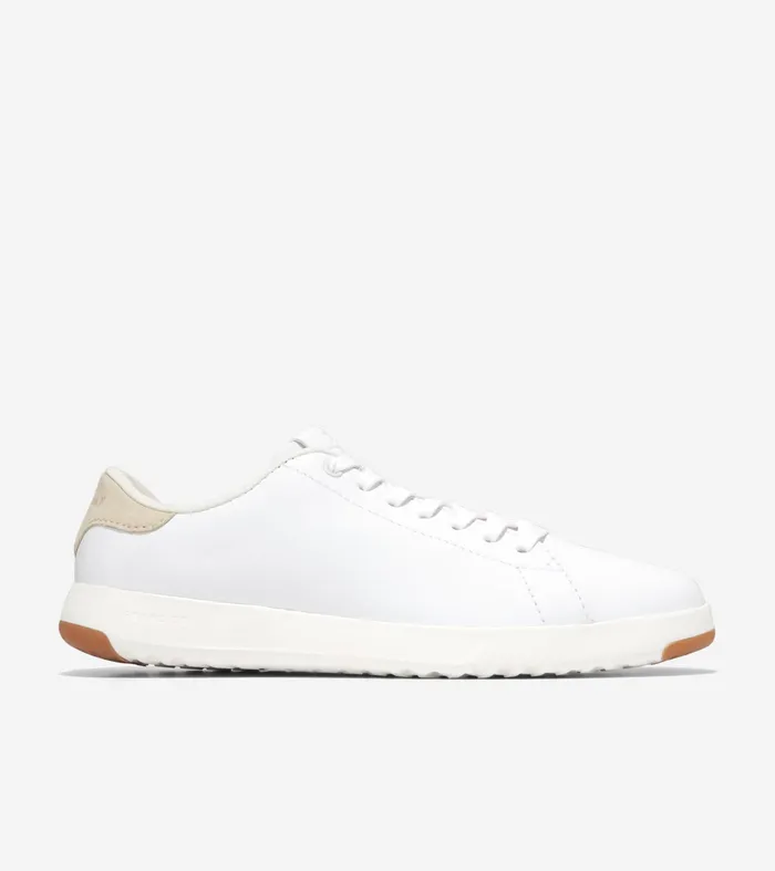 Women GrandProslash Tennis Sneakers Optic White Leather Cole Haan Sneakers