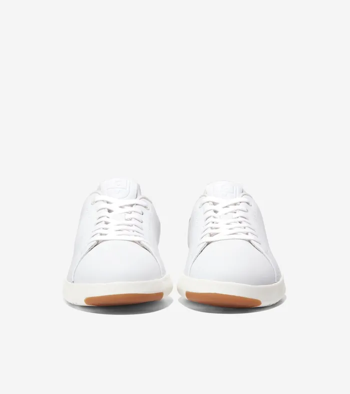 Women GrandProslash Tennis Sneakers Optic White Leather Cole Haan Sneakers