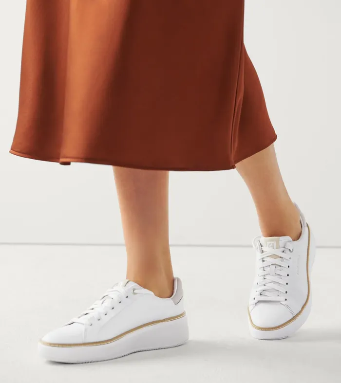 Women GrandProslash Topspin Sneaker Whitedove Cole Haan Sneakers