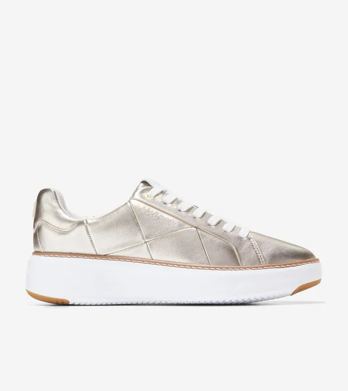 Women GrandProslash Topspin Sneakers Gold Cole Haan Sneakers