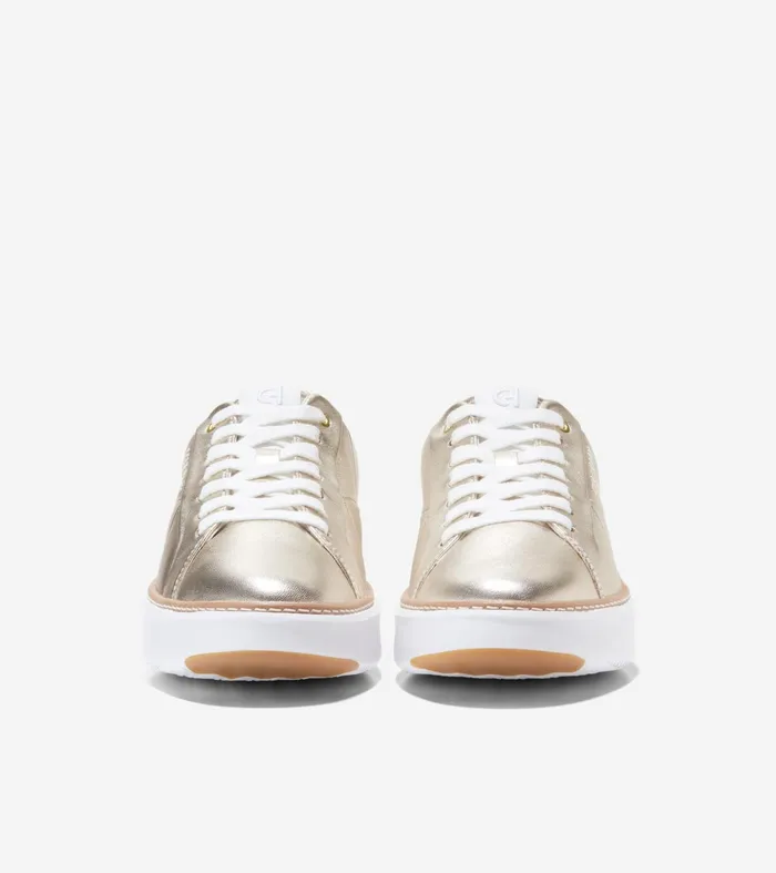 Women GrandProslash Topspin Sneakers Gold Cole Haan Sneakers