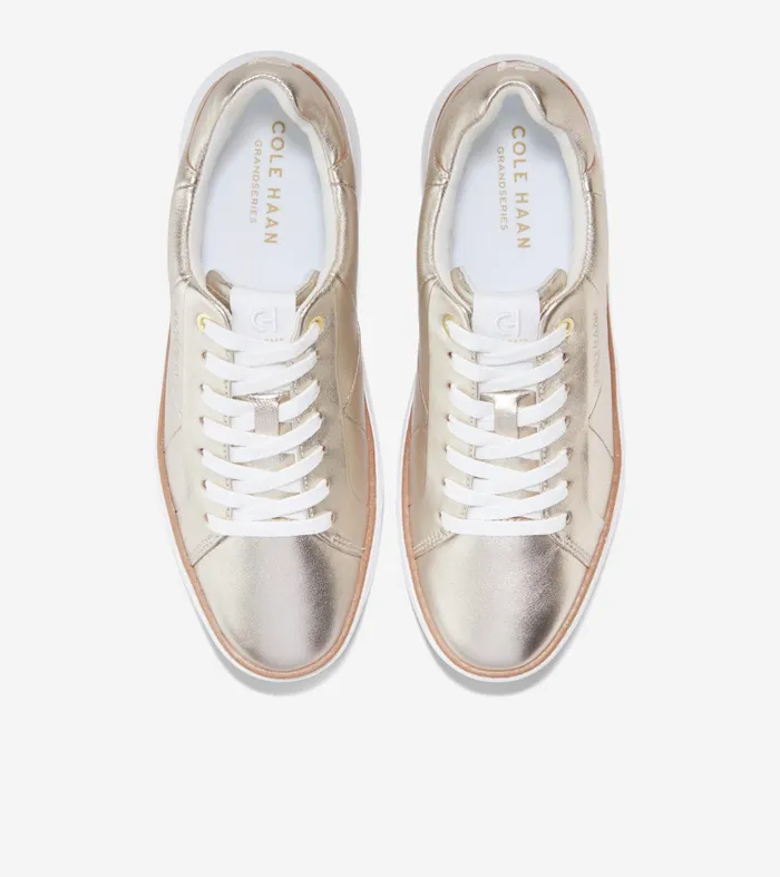 Women GrandProslash Topspin Sneakers Gold Cole Haan Sneakers