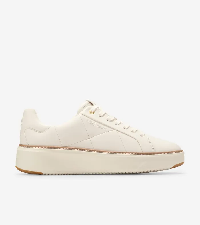 Women GrandProslash Topspin Sneakers Ivory Cole Haan Sneakers