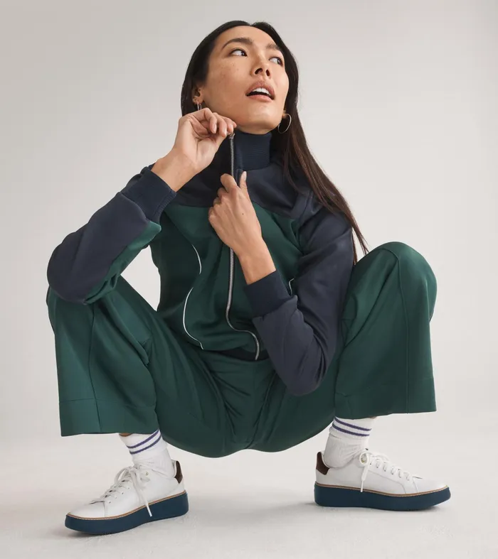 Women Grandproslash Topspin Sneakers Optic Whitechocolate Brownblue Wing Teal Cole Haan Sneakers
