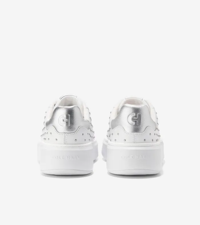 Women Grandproslash Topspin Sneakers Optic Whitemicro Studs Cole Haan Sneakers