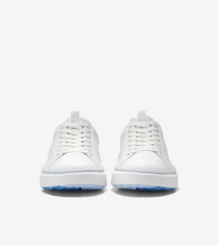 Women GrandProslash Waterproof Topspin Golf Shoes Optic Whiteheather Gray Cole Haan Sneakers
