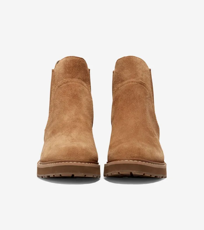 Women Greenwich Waterproof Chelsea Bootie Golden Toffee Cole Haan Boots