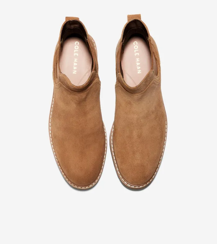 Women Greenwich Waterproof Chelsea Bootie Golden Toffee Cole Haan Boots