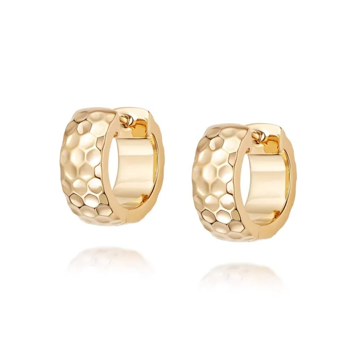 Women Huggie Earrings Daisy London Jewellery Aurora Huggie Hoop Earrings 18ct Gold Plate Women Huggie Earrings Daisy London Jewellery Aurora Huggie Hoop Earrings 18ct Gold Plate