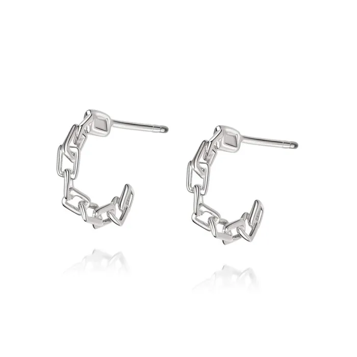 Women Huggie Earrings Daisy London Jewellery Greta Huggie Hoop Earrings Sterling Silver Women Huggie Earrings Daisy London Jewellery Greta Huggie Hoop Earrings Sterling Silver
