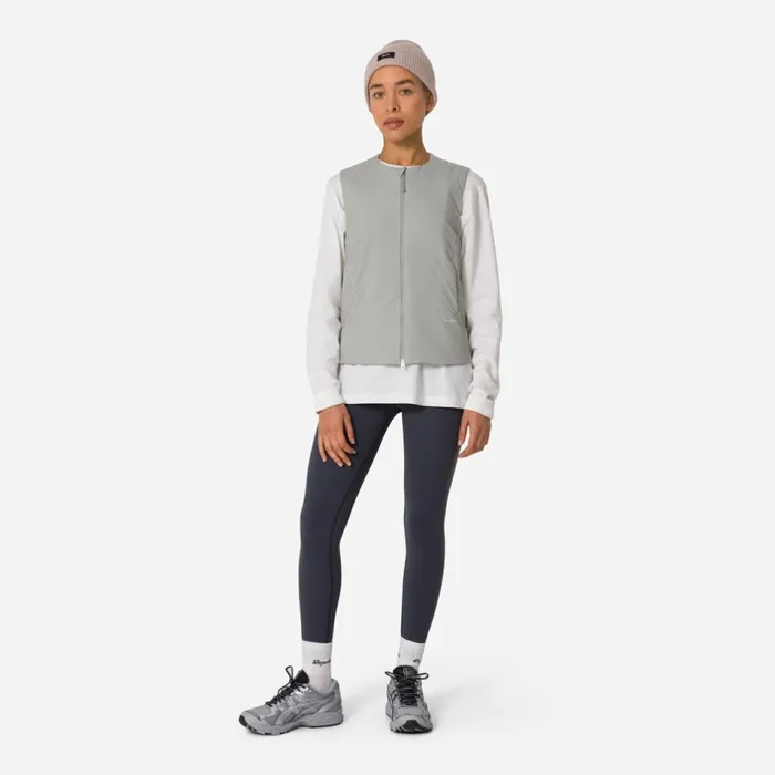 Women Insulated Vest Black Greytan Olivewrought Iron Mercury Rapha Jackets and Vests