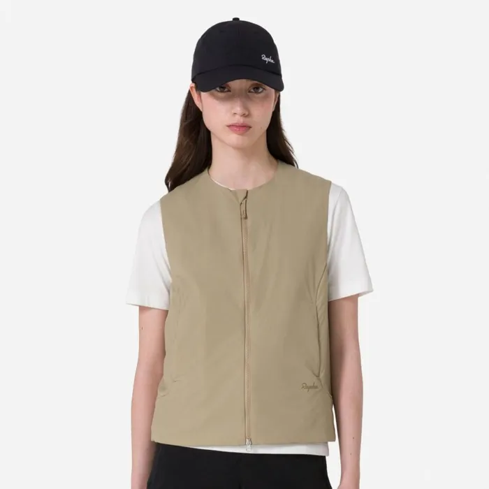 Women Insulated Vest Black Greytan Olivewrought Iron Mercury Rapha Jackets and Vests