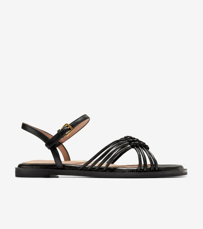 Women Jitney Knot Sandals Black Cole Haan Sandals