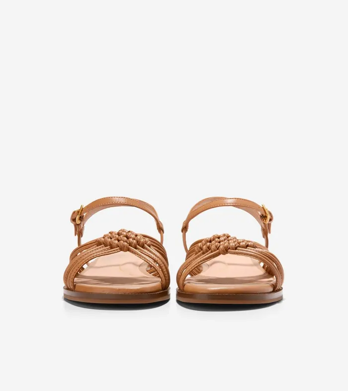 Women Jitney Knot Sandals Pecan Cole Haan Sandals