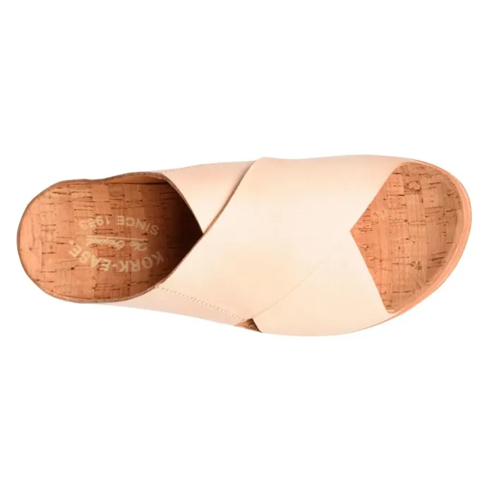 Women KorkEasereg Tutsi Cross Natural Orvis Sandals