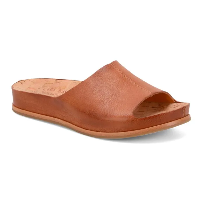 Women KorkEasereg Tutsi Slides Brown Orvis Sandals