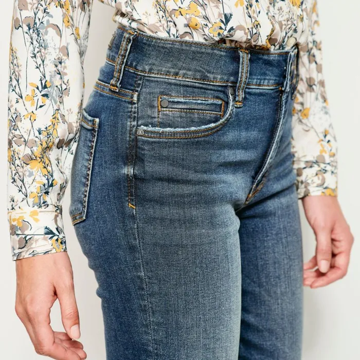 Women Kut From The Klothreg Natalie Bootcut Jeans Dark Wash Orvis Pants