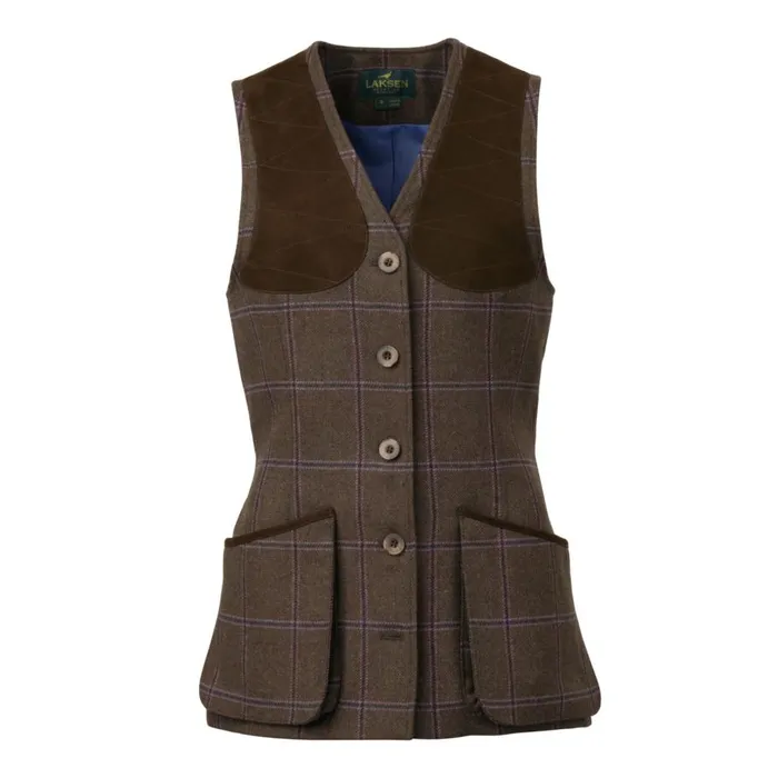 Women Laksen Womenrsquos Tweed Shooting Vest Pipa Orvis Vests