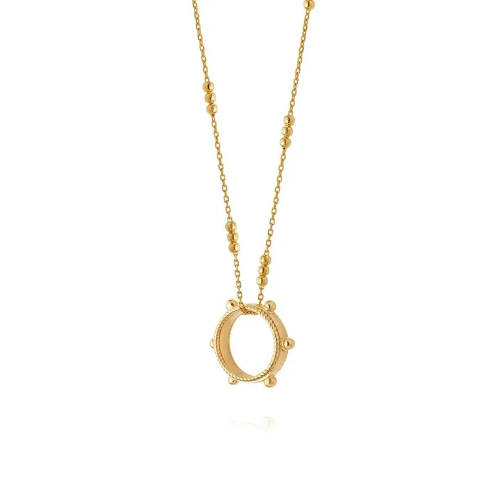 Women Layering Necklaces Daisy London Jewellery Stacked Beaded Eternity Necklace 18Ct Gold Plate Women Layering Necklaces Daisy London Jewellery Stacked Beaded Eternity Necklace 18Ct Gold Plate