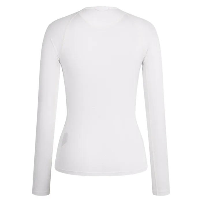 Women Lightweight Base Layer 8211 Long Sleeve Black Blackwhite White Rapha Base Layers