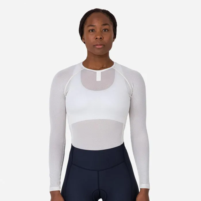 Women Lightweight Base Layer 8211 Long Sleeve Black Blackwhite White Rapha Base Layers
