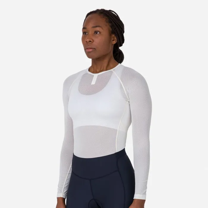 Women Lightweight Base Layer 8211 Long Sleeve Black Blackwhite White Rapha Base Layers