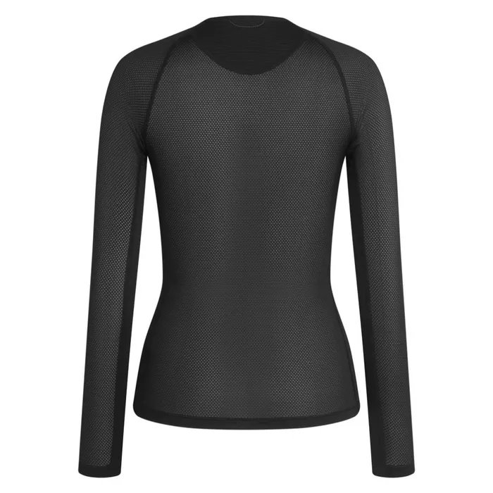 Women Lightweight Base Layer 8211 Long Sleeve Black Blackwhite White Rapha Base Layers