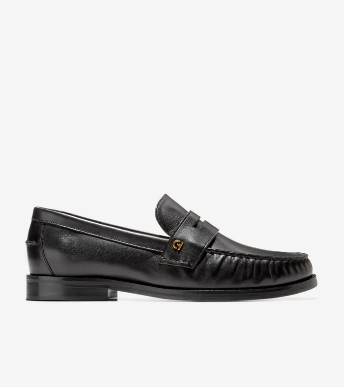 Women Lux Pinch Penny Loafer Black Cole Haan Loafers and Drivers