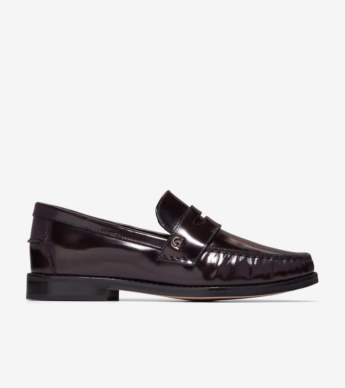 Women Lux Pinch Penny Loafer Deep Burgundy Cole Haan Loafers and Drivers