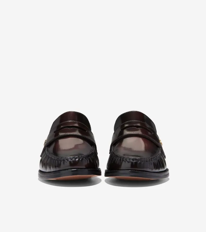 Women Lux Pinch Penny Loafer Deep Burgundy Cole Haan Loafers and Drivers