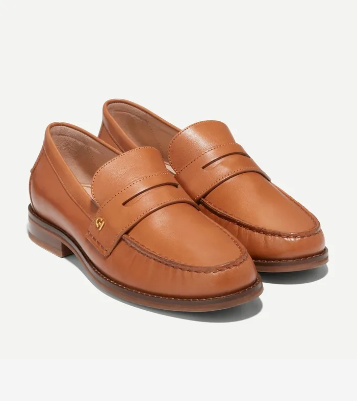 Women Lux Pinch Penny Loafer Pecan Cole Haan Loafers and Drivers