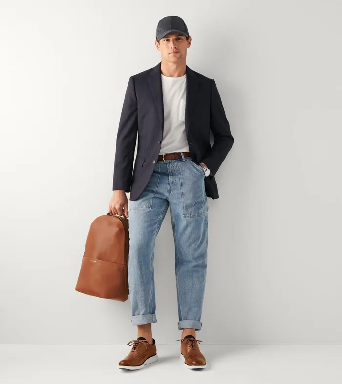WomenMen Triboro Backpack British Tan Cole Haan Backpacks
