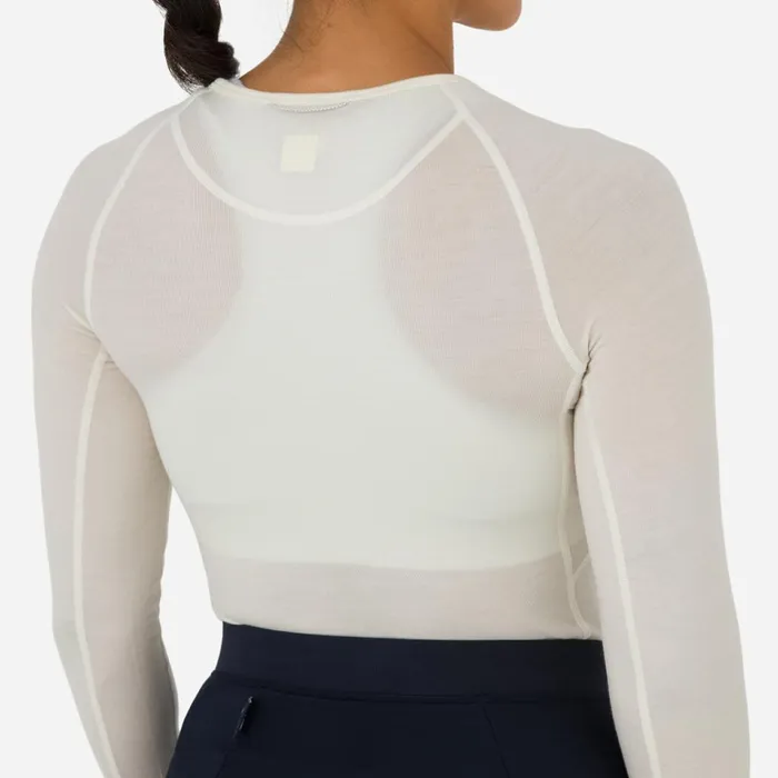 Women Merino Base Layer 8211 Long Sleeve Blackblackdark Navycreamwhiterock Ridge Rock Ridge Rapha Base Layers