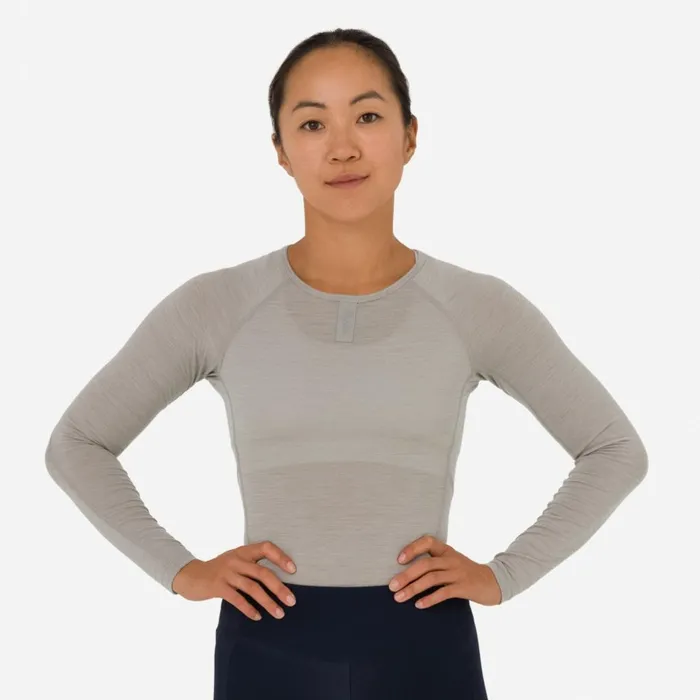 Women Merino Base Layer 8211 Long Sleeve Blackblackdark Navycreamwhiterock Ridge Rock Ridge Rapha Base Layers