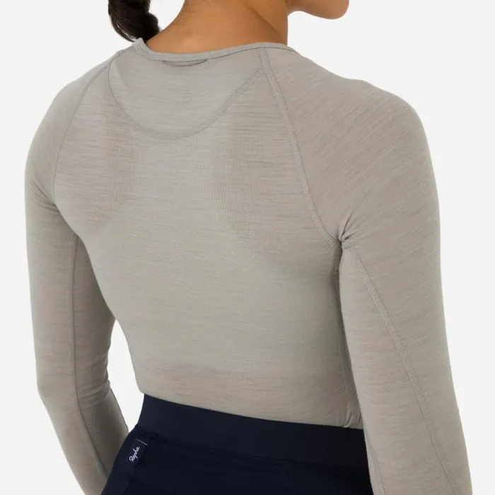 Women Merino Base Layer 8211 Long Sleeve Blackblackdark Navycreamwhiterock Ridge Rock Ridge Rapha Base Layers