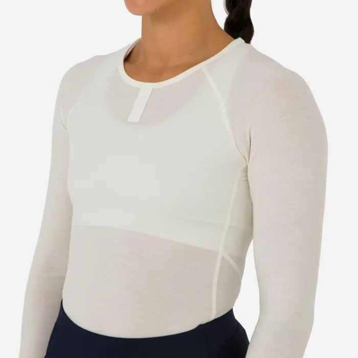Women Merino Base Layer 8211 Long Sleeve Blackblackdark Navycreamwhiterock Ridge Rock Ridge Rapha Base Layers
