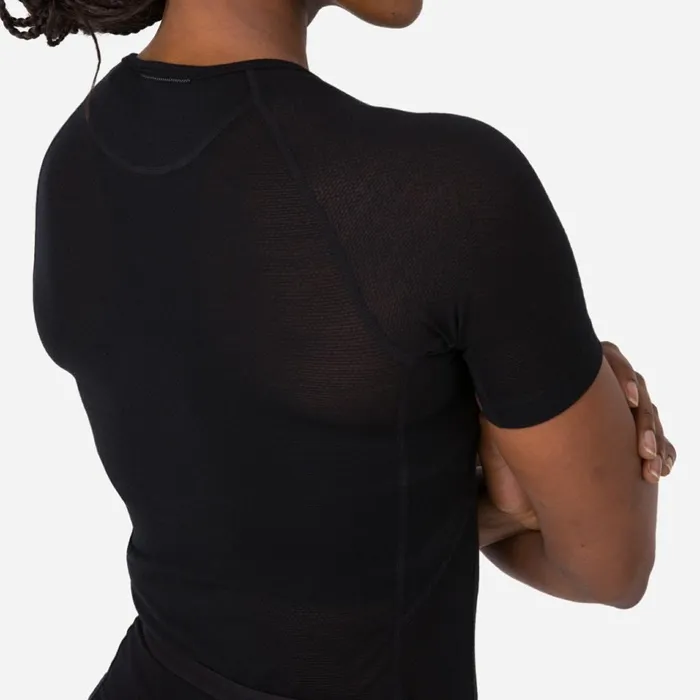 Women Merino Lightweight Base Layer 8211 SS Black Blackcream White Rapha Base Layers