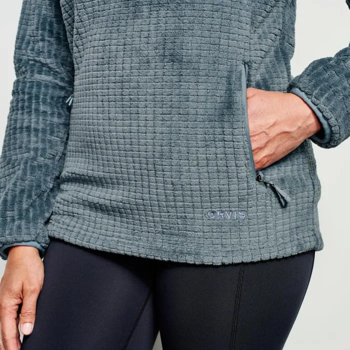 Women Mesa Fleece QuarterSnap Tidewater Orvis Fleece