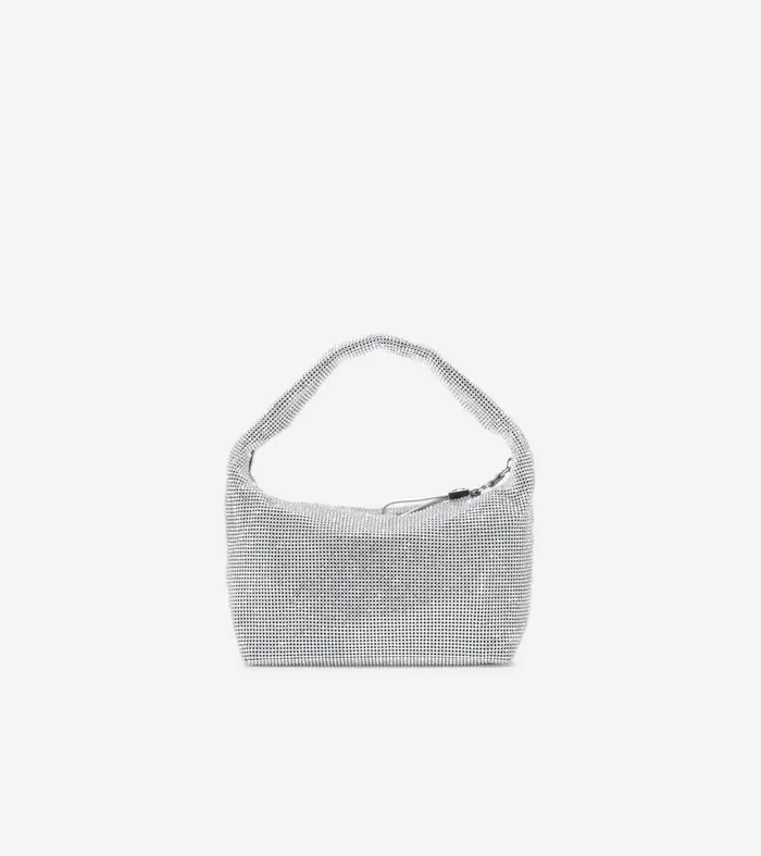 Women Mini Diamante Hobo Bag Diamante Cole Haan Shoulder Bags
