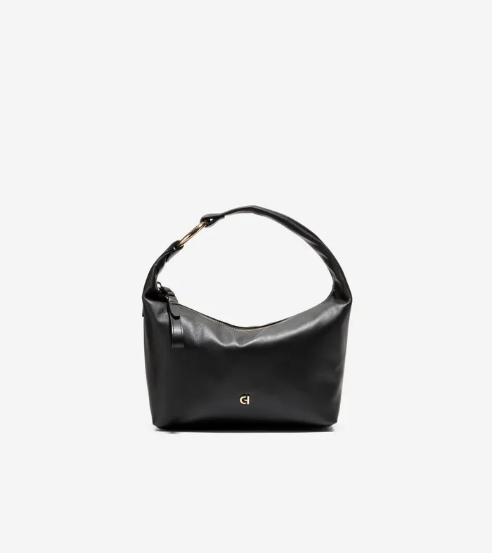 Women Mini Hobo Bag Black Cole Haan Shoulder Bags