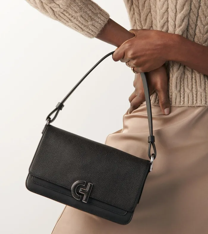Women Mini Shoulder Bag Black Cole Haan Shoulder Bags