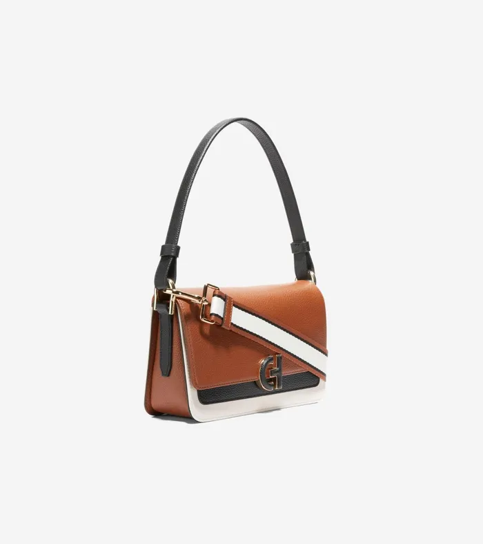 Women Mini Shoulder Bag British Tanblackivory Cole Haan Shoulder Bags