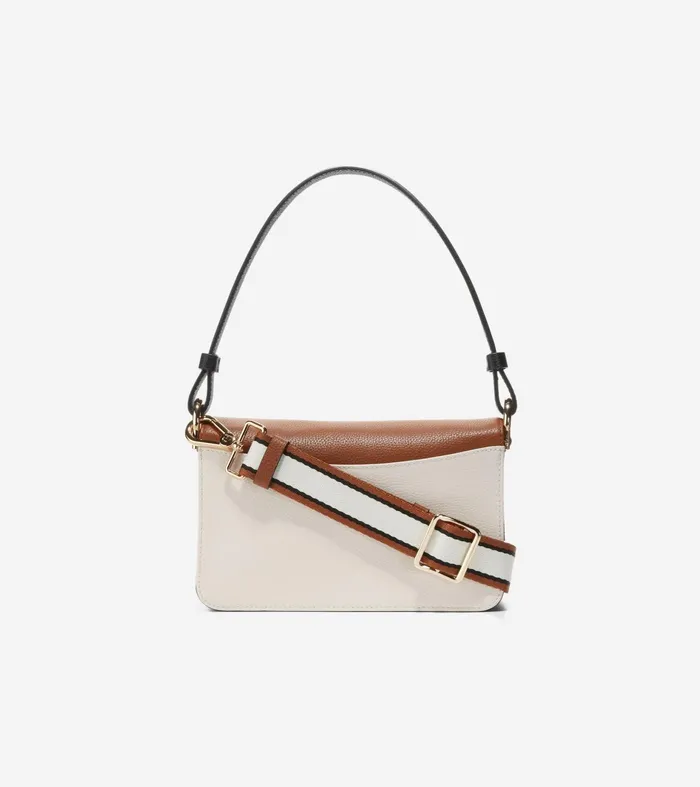 Women Mini Shoulder Bag British Tanblackivory Cole Haan Shoulder Bags