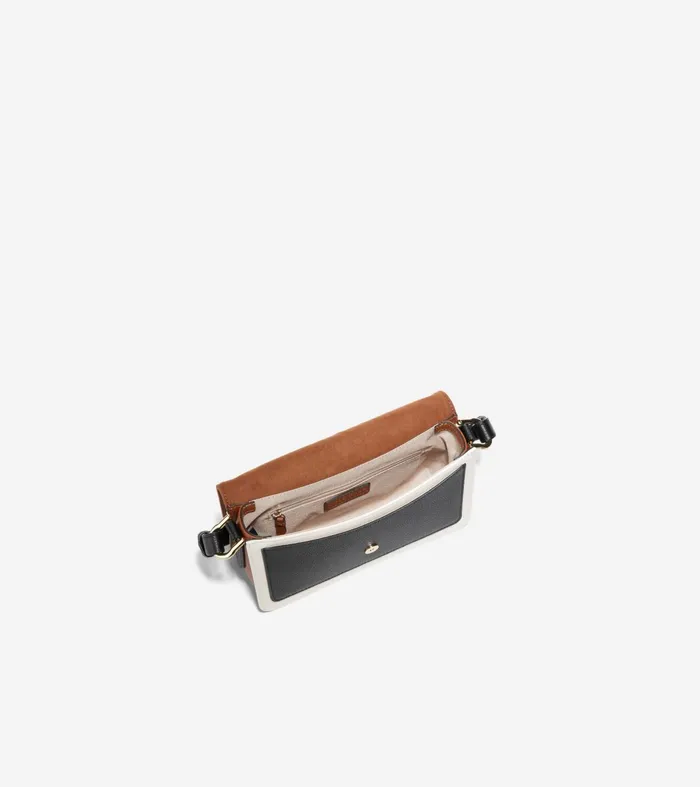 Women Mini Shoulder Bag British Tanblackivory Cole Haan Shoulder Bags