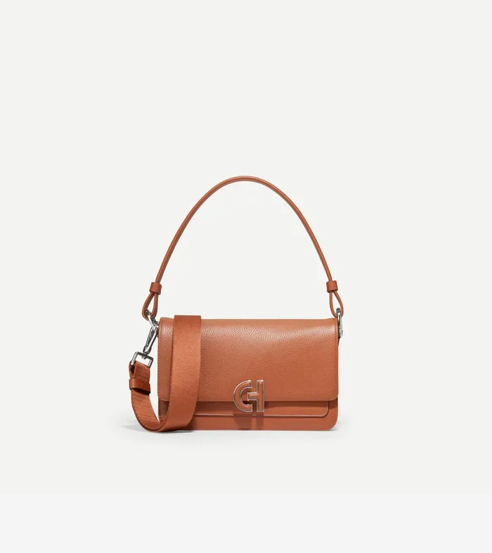 Women Mini Shoulder Bag British Tan Cole Haan Shoulder Bags
