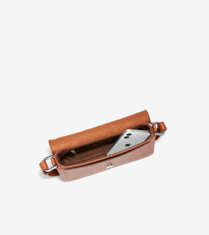 Women Mini Shoulder Bag British Tan Cole Haan Shoulder Bags