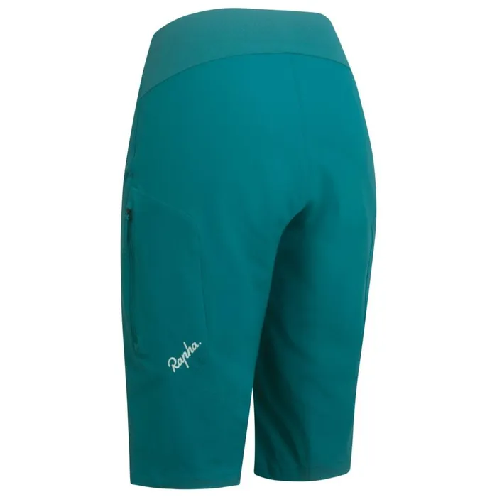 Women MTB Trail Cycling Shorts Blacklight Greybluelight Greyblue Greenegg Shell Rapha Archive